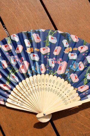 POLA 麻將印花中式摺扇