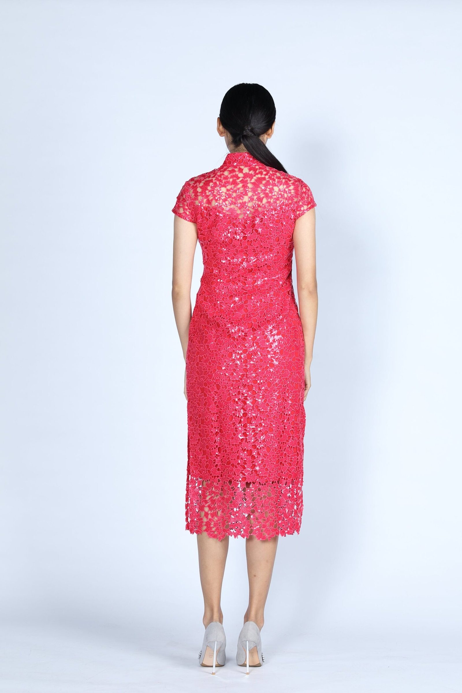 DAVINA亮片旗袍(紅色):圖片 4